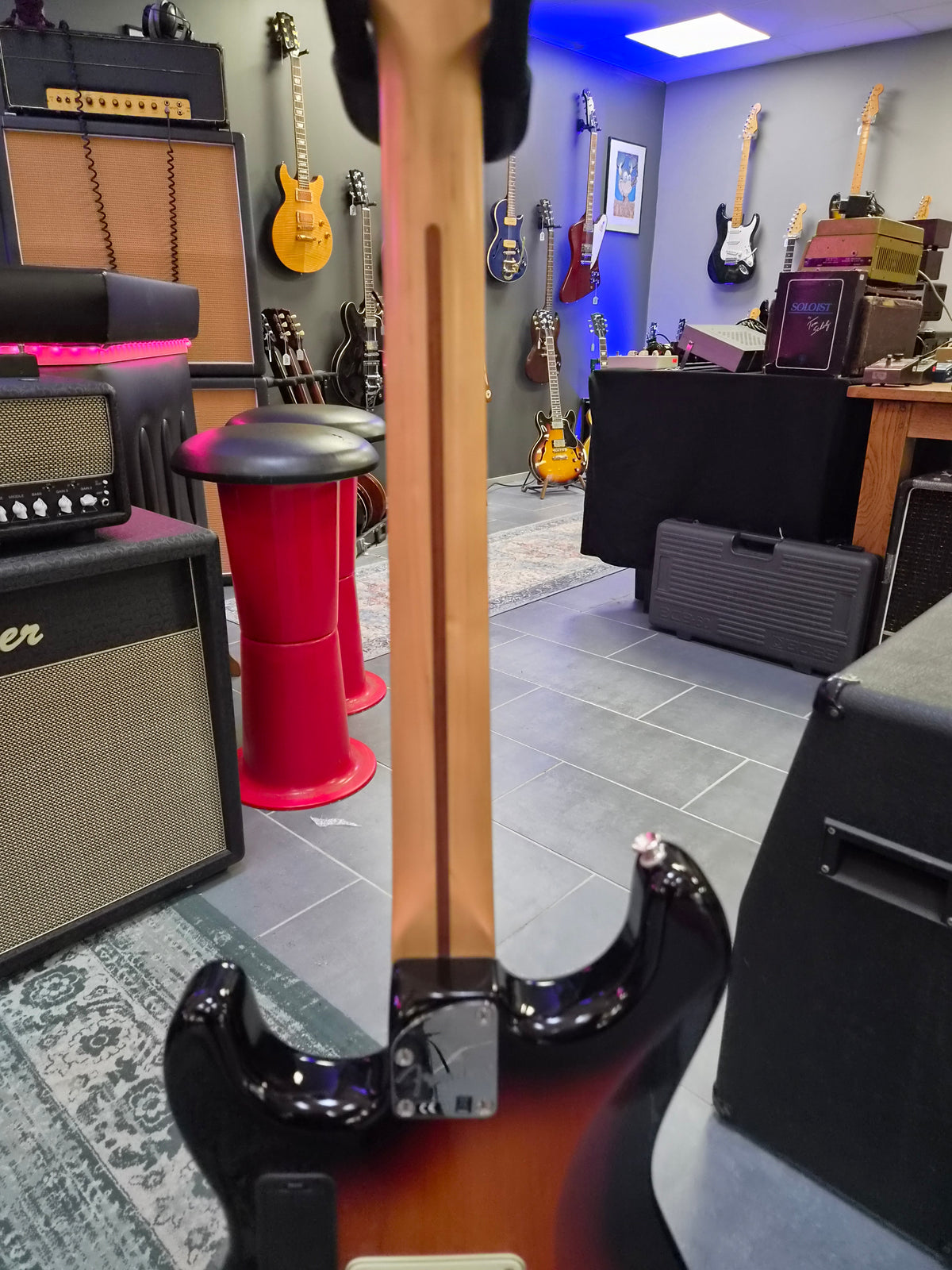 Fender Deluxe Roadhouse Stratocaster Sunburst 2016