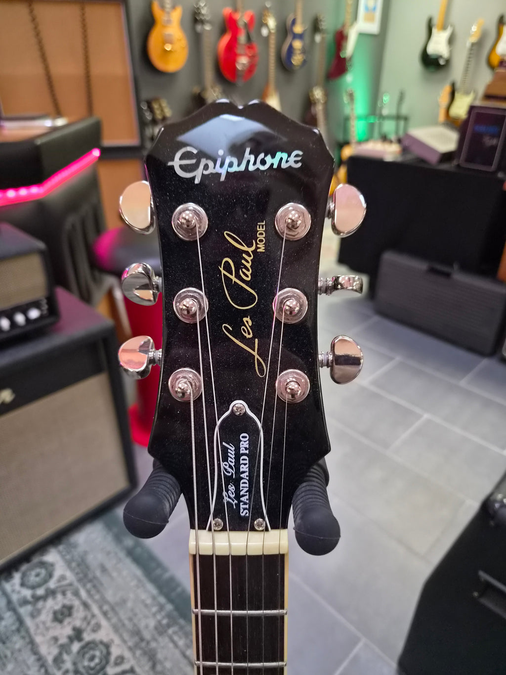 Epiphone Les Paul Standard Plus Top Pro Translucent Blue 2012