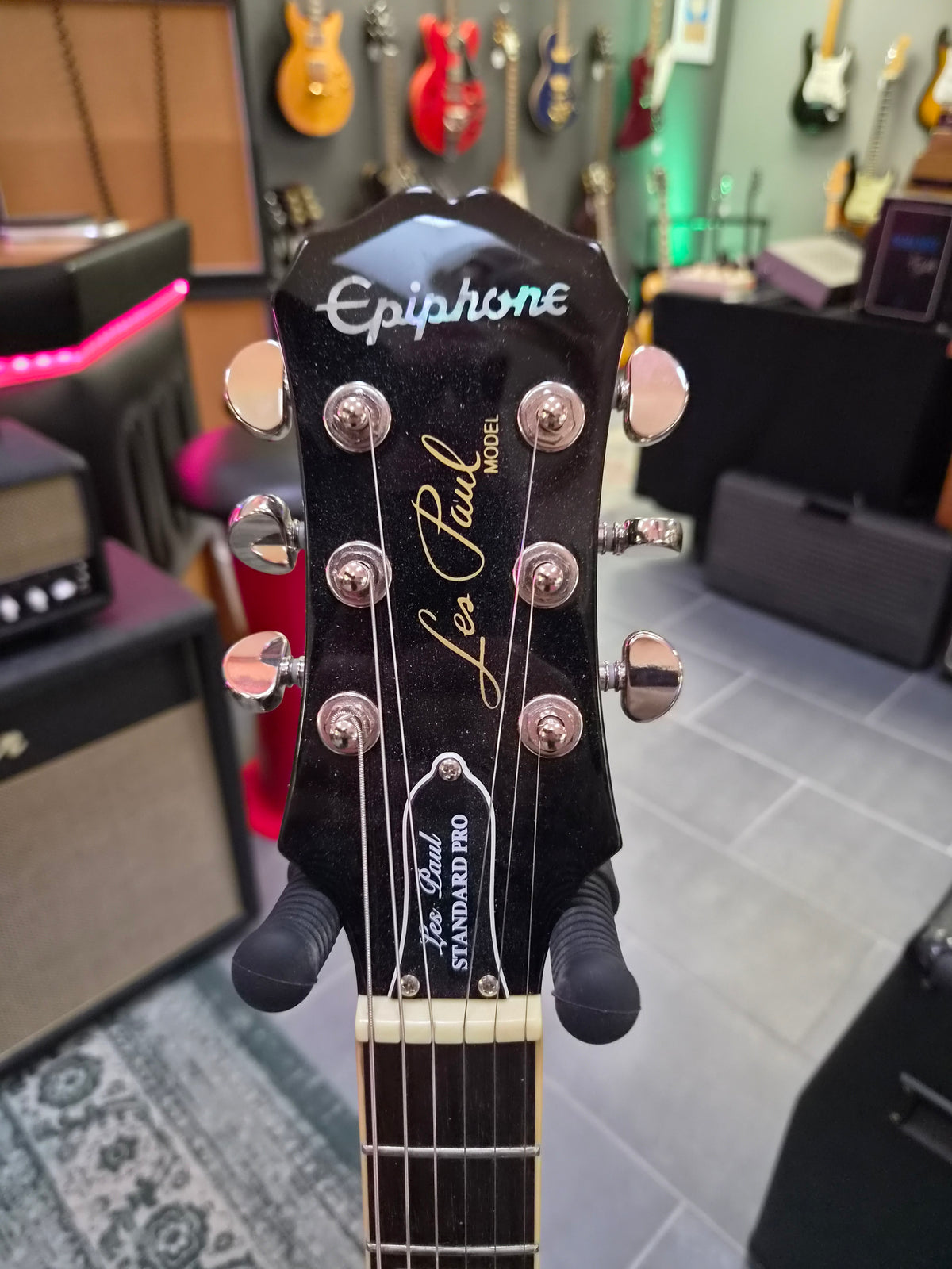Epiphone Les Paul Standard Plus Top Pro Translucent Blue 2012