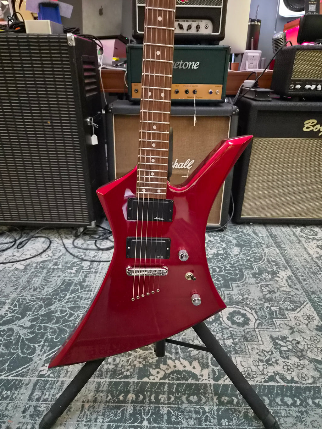 Jackson JS Series JS30KE Kelly Metallic Red