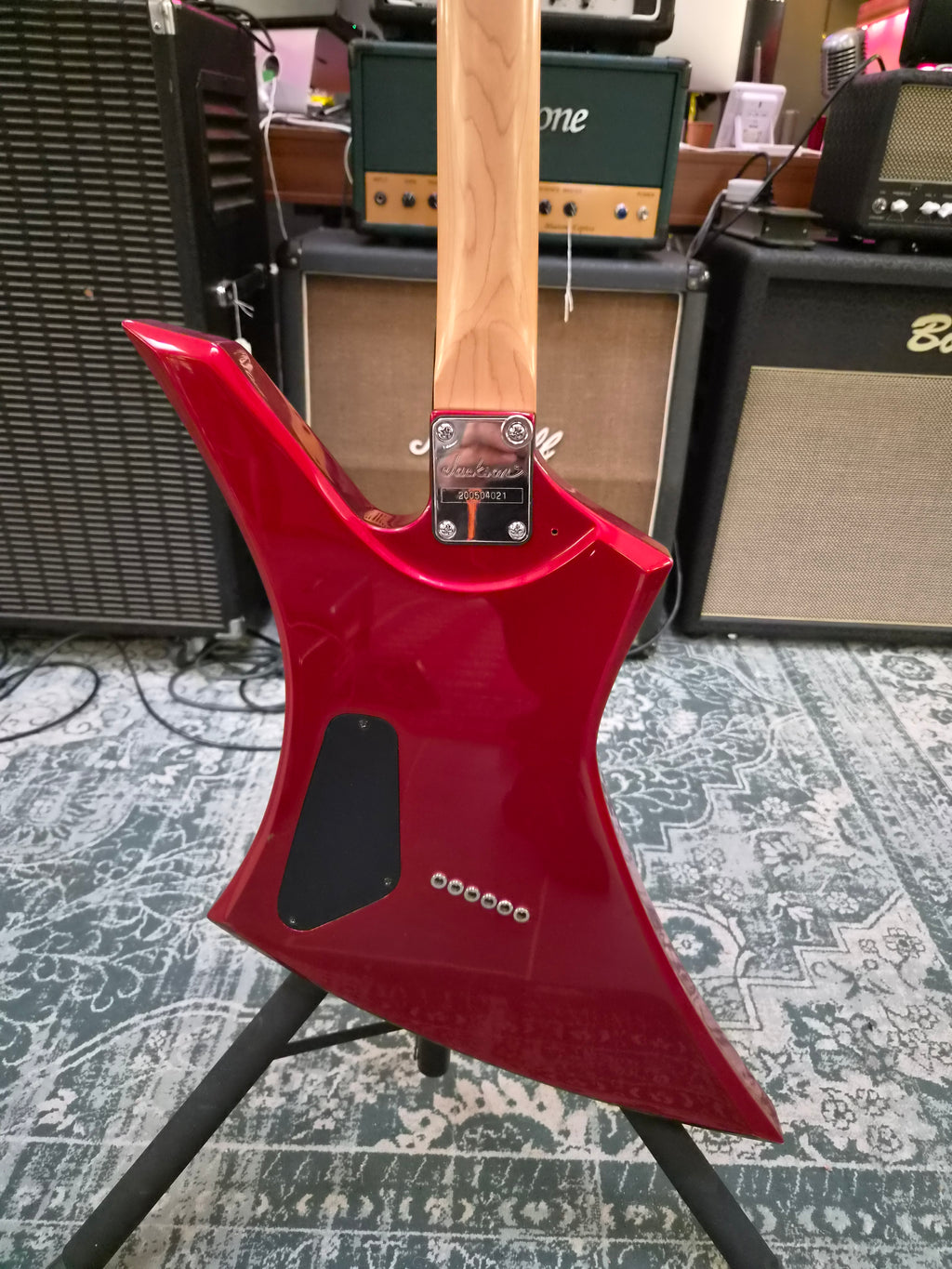 Jackson JS Series JS30KE Kelly Metallic Red