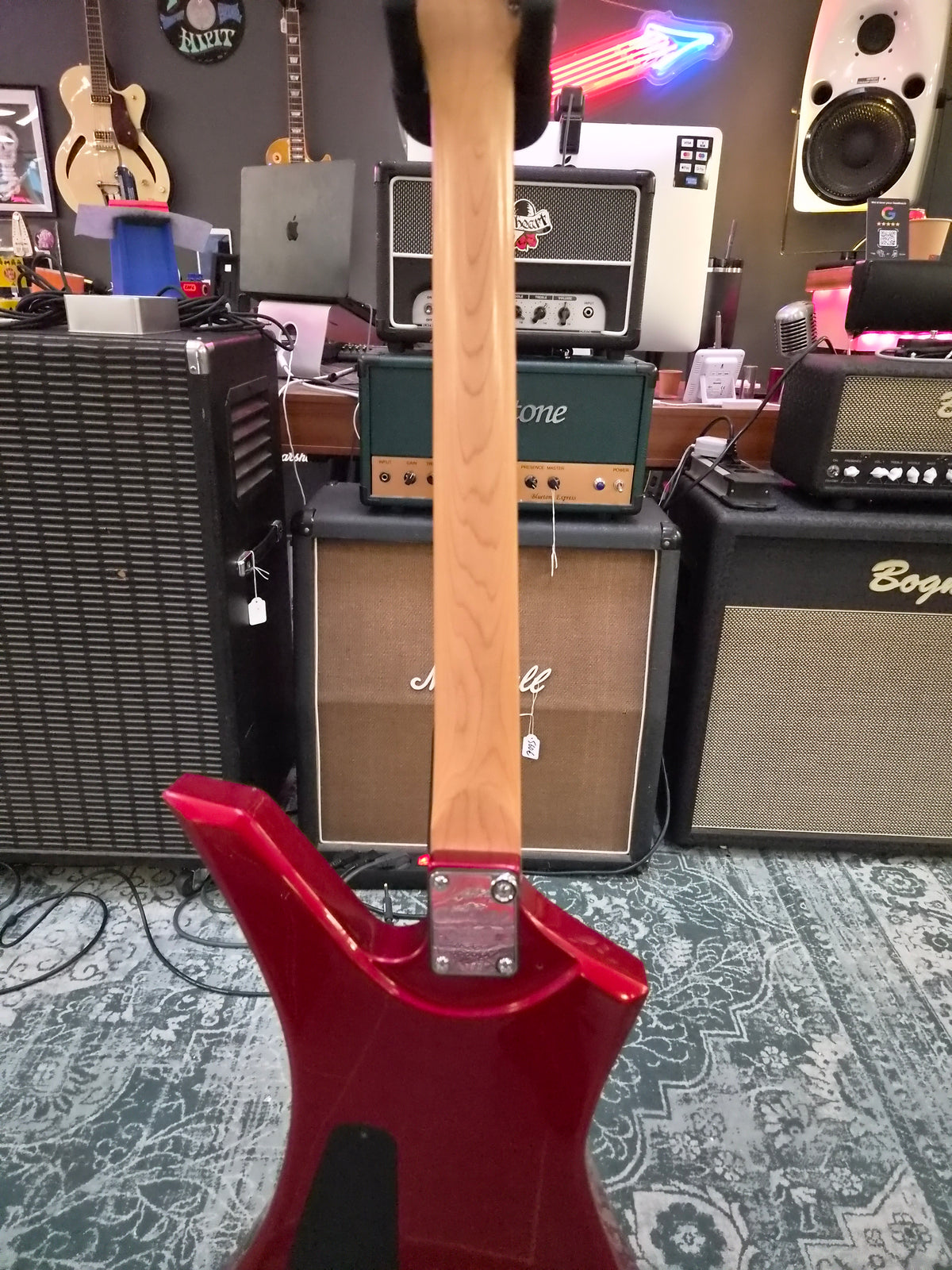 Jackson JS Series JS30KE Kelly Metallic Red