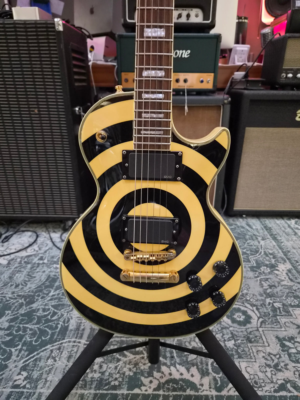 Epiphone Zakk Wylde Signature Les Paul Custom Bullseye