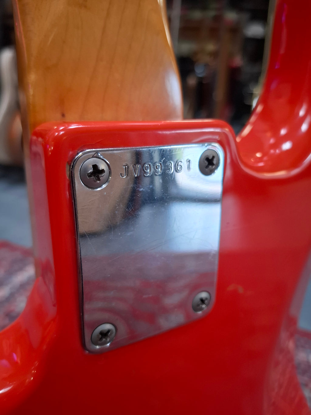 Squier JV-Series Jazz Bass "Modded" 1984