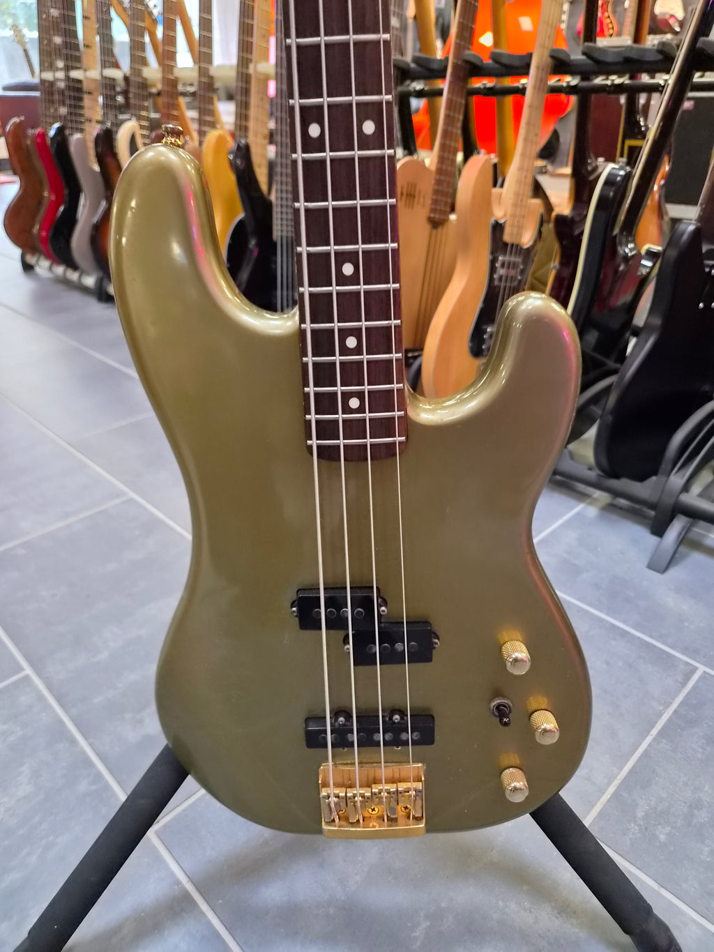 Fender Contemporary Jazz Bass Special Pewter 1987 MIJ
