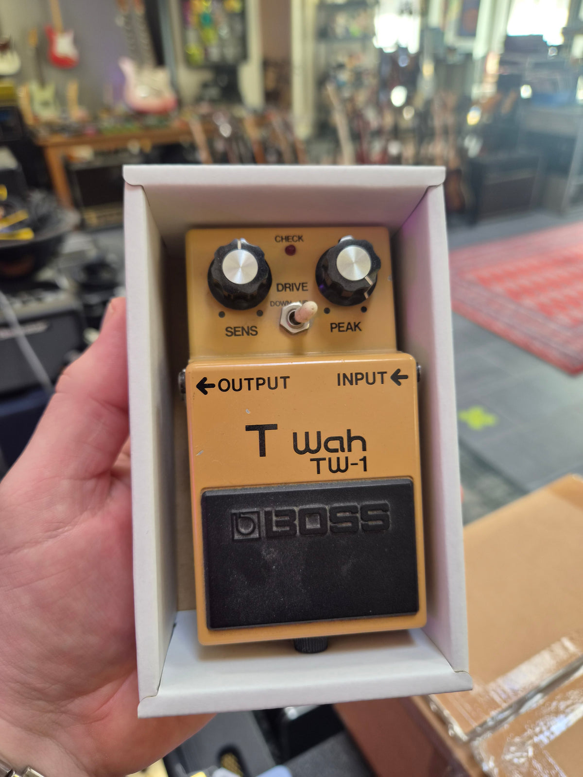 Boss TW-1 T Wah Black Label Made in Japan