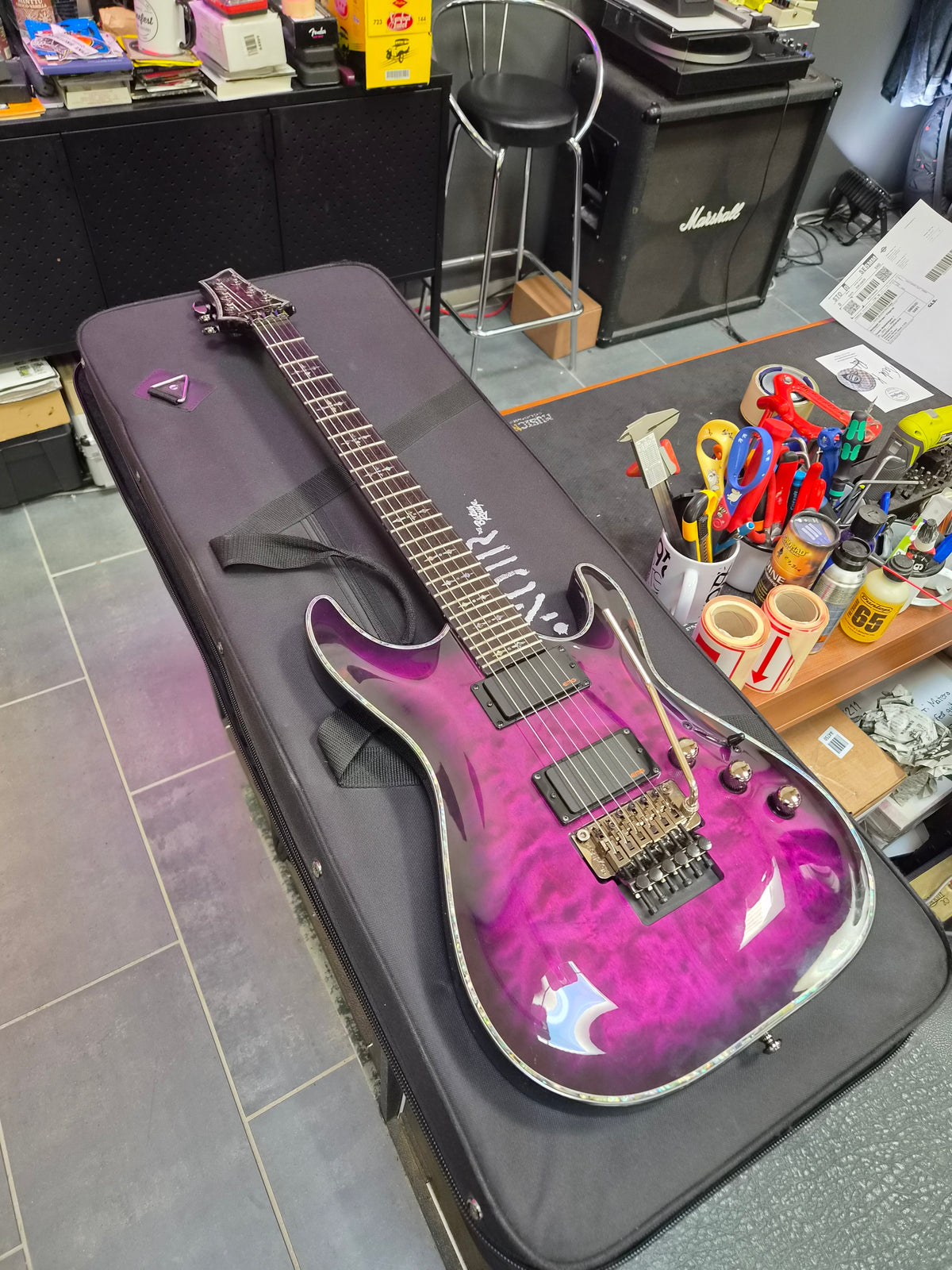 Schecter Hellraiser C-1 FR TPB