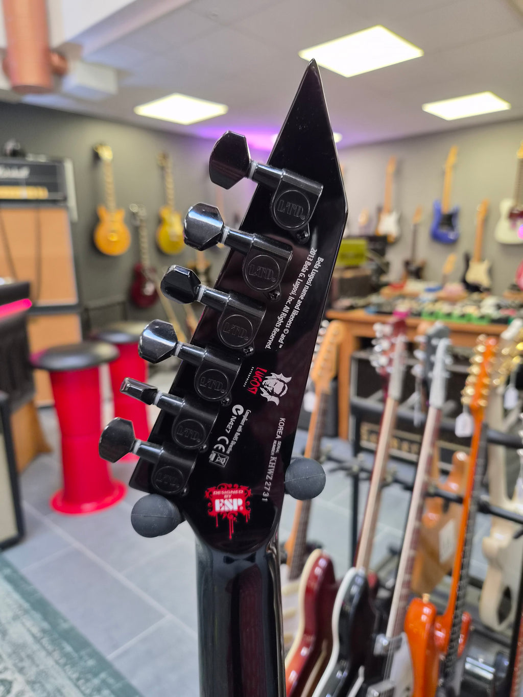 ESP LTD KH-WZ White Zombie