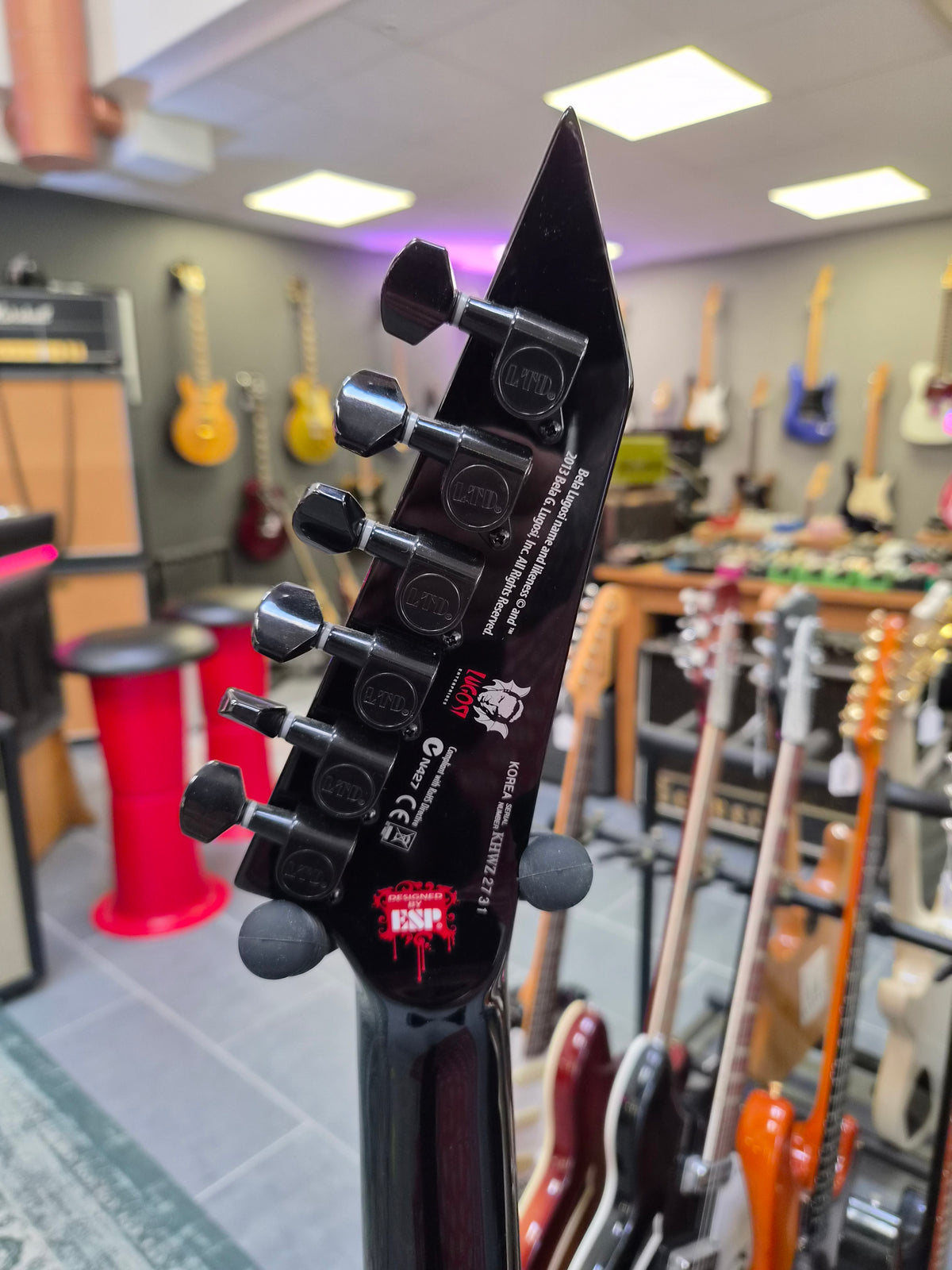 ESP LTD KH-WZ White Zombie