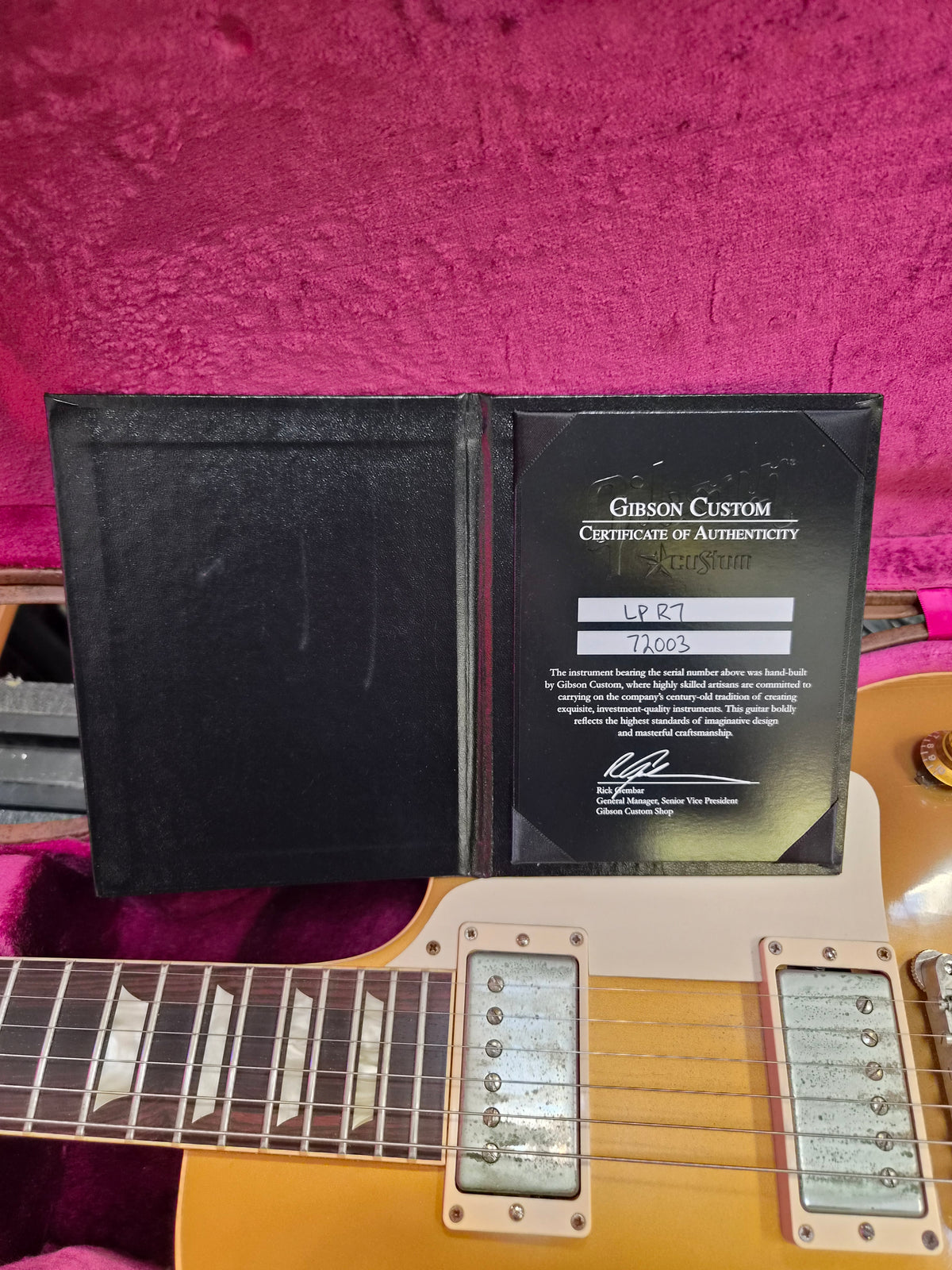 Gibson Les Paul Historic Standard 57 VOS Goldtop 2012 R7
