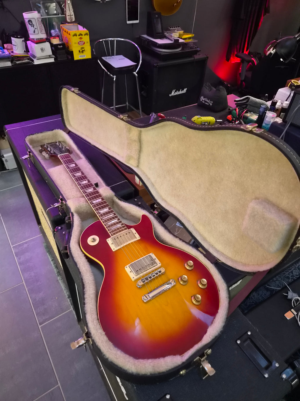 Gibson Les Paul Deluxe 1972 w/ Burstbuckers