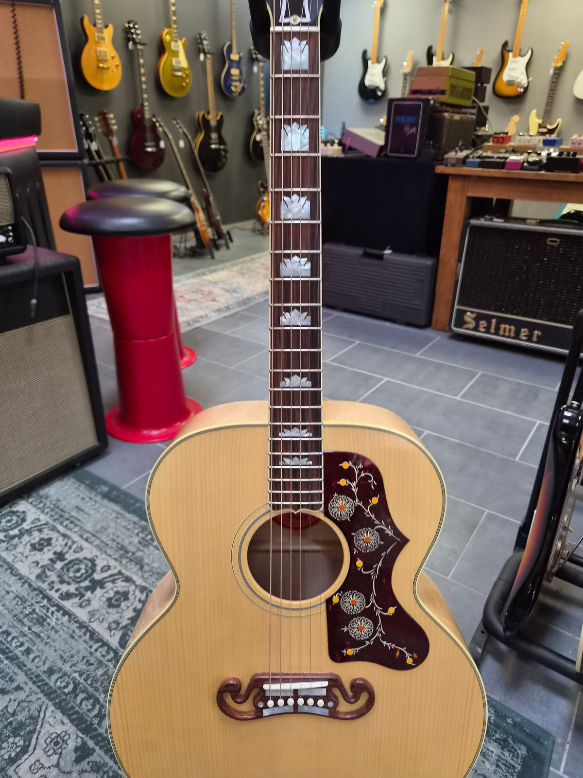 Gibson SJ-200 Early 50`s Golden Era Custom Shop Adirondack Natural 2024