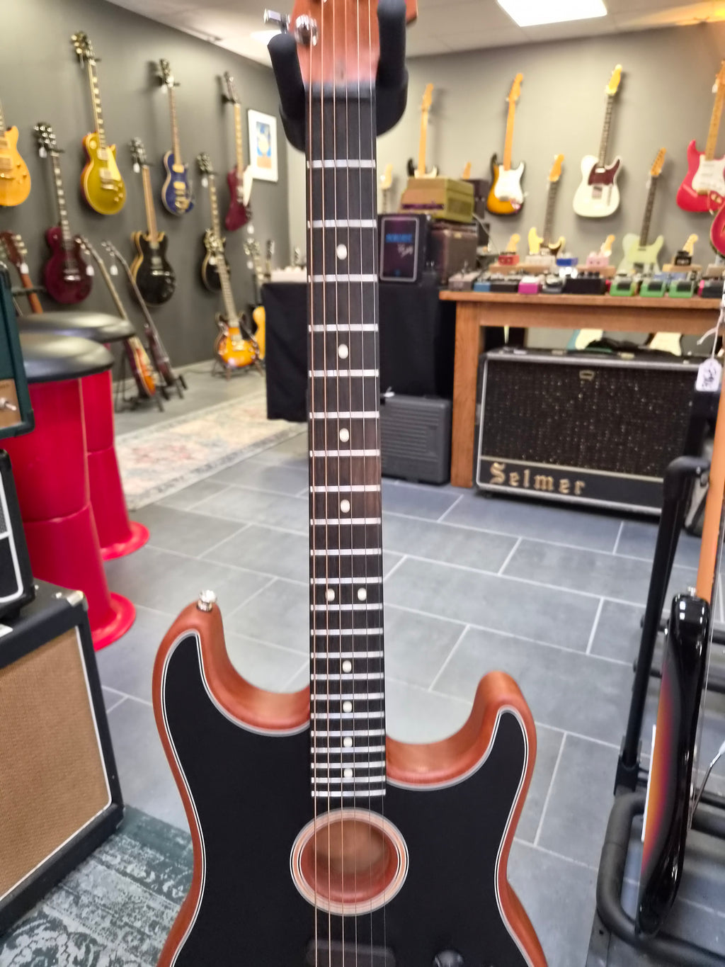 Fender American Acoustasonic Strat Black