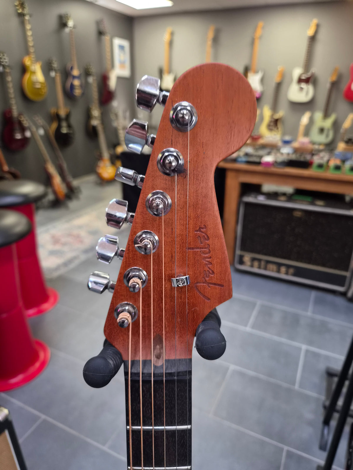 Fender American Acoustasonic Strat Black