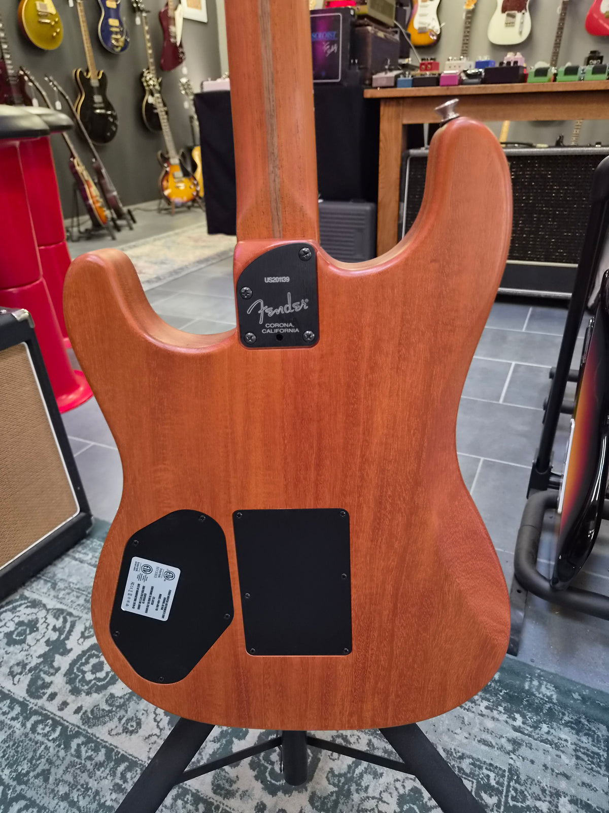 Fender American Acoustasonic Strat Black