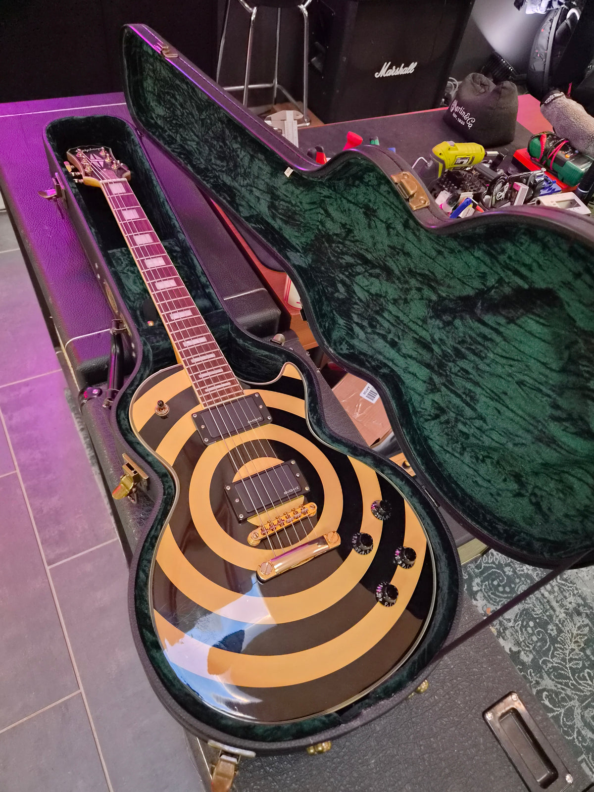 Epiphone Zakk Wylde Signature Les Paul Custom Bullseye