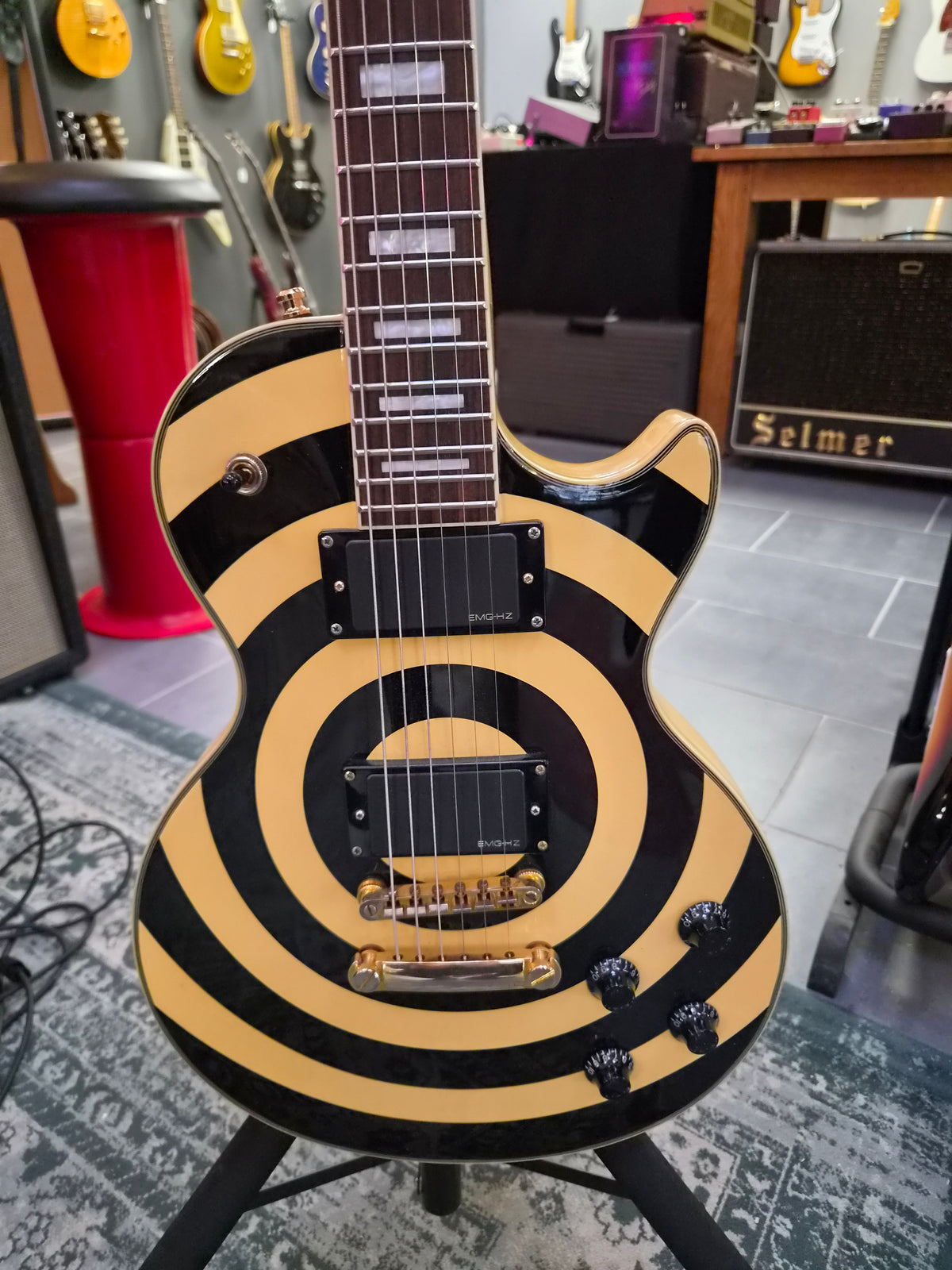 Epiphone Zakk Wylde Signature Les Paul Custom Bullseye