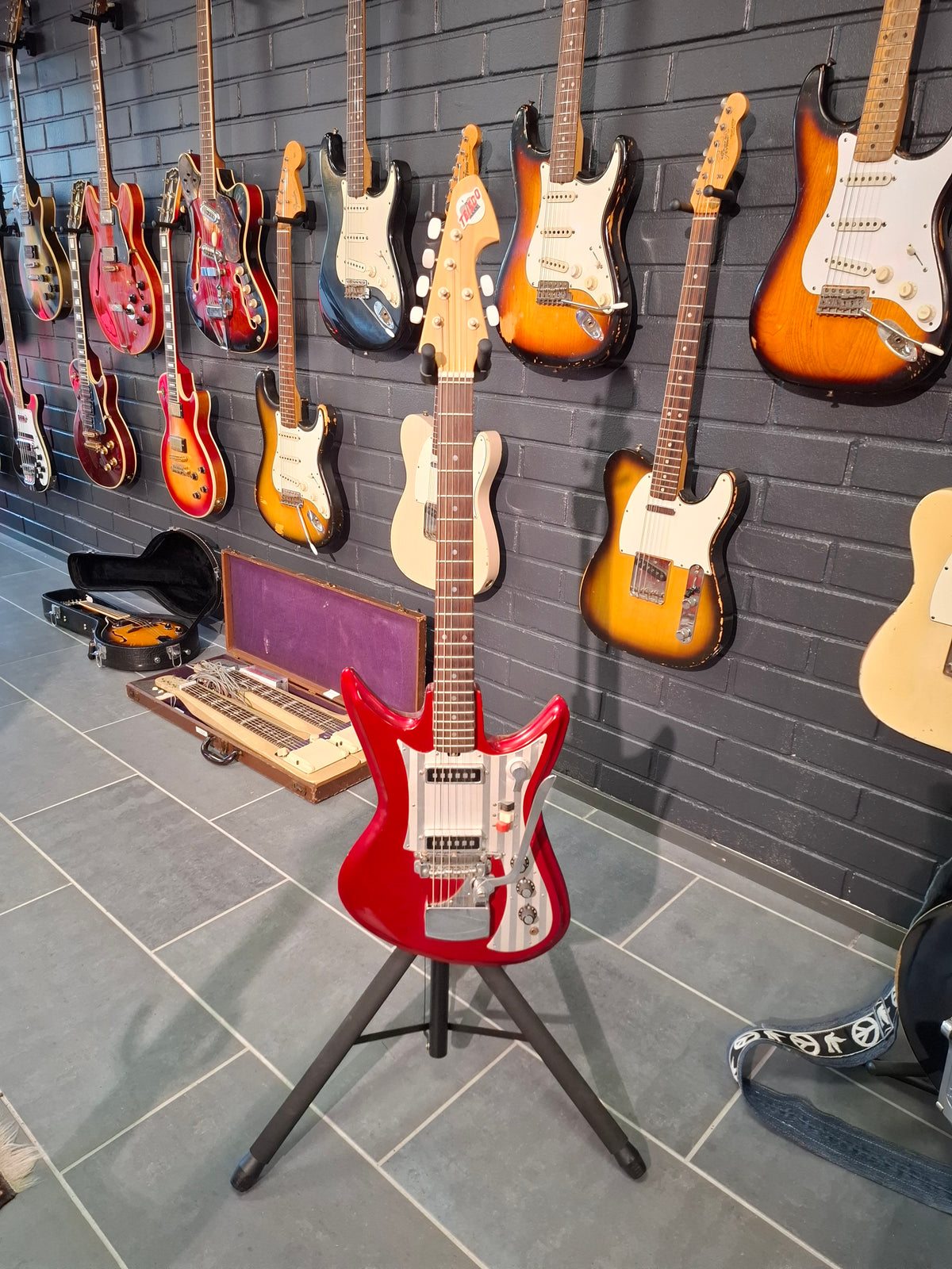 Teisco Del Rey KRL ET230 The Sharkfin 1960s Made in Japan w/ OHSC