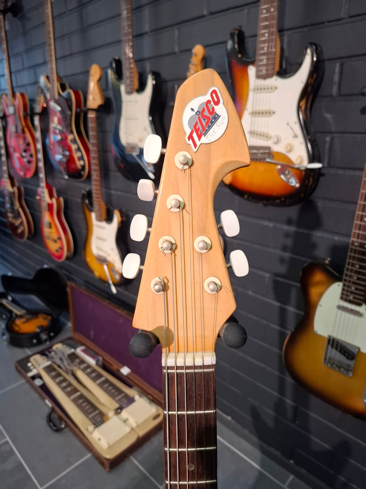 Teisco Del Rey KRL ET230 The Sharkfin 1960s Made in Japan w/ OHSC