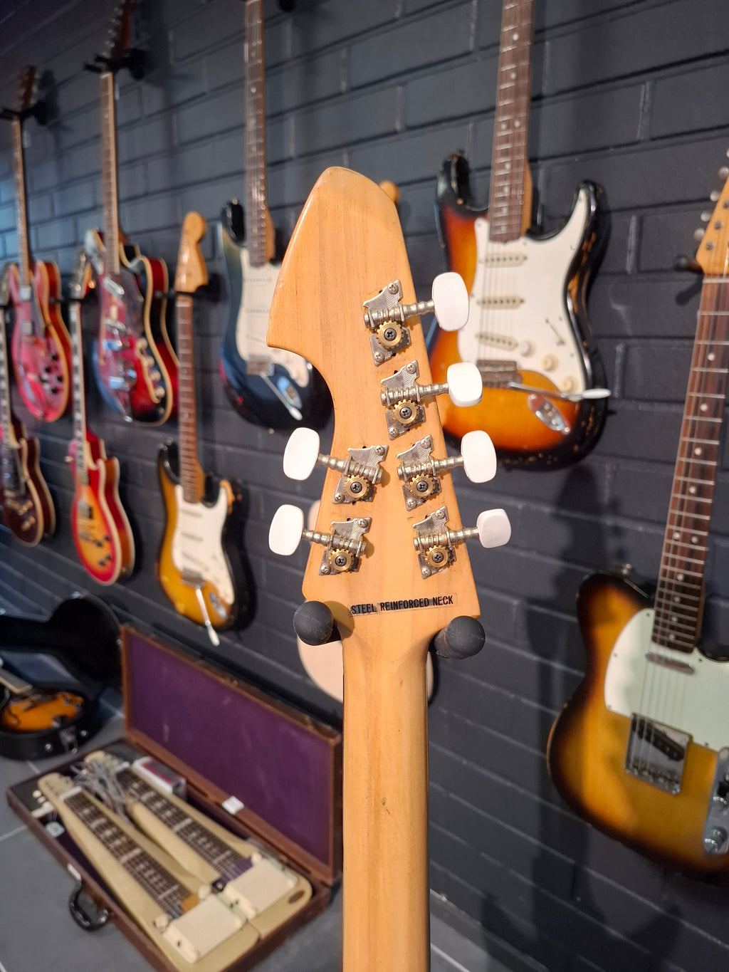 Teisco Del Rey KRL ET230 The Sharkfin 1960s Made in Japan w/ OHSC
