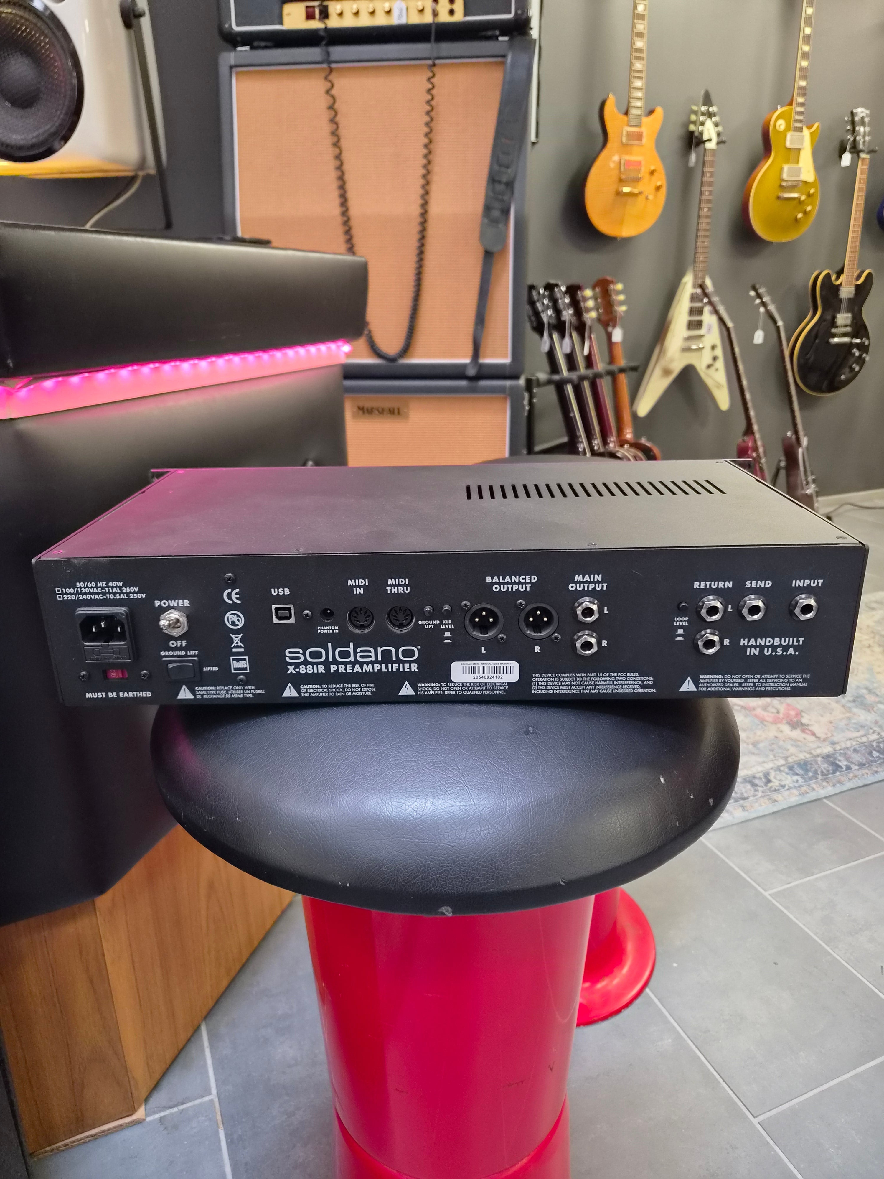 Soldano X88-IR Preamp – Tonefest Guitar Gallery