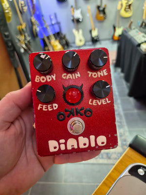 Okko Diablo Hand Built "Sparkle Red" 2004 #04146