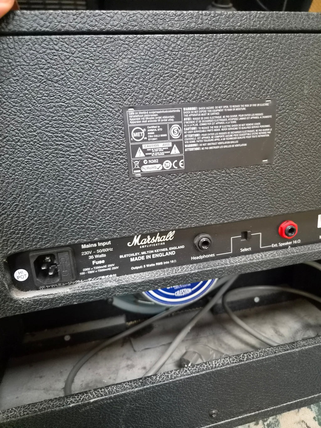 Marshall C5-01 Class 5 5-Watt 1x10" Combo