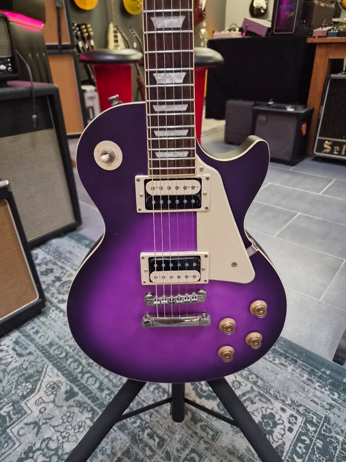 Epiphone Les Paul Classic Worn Purple
