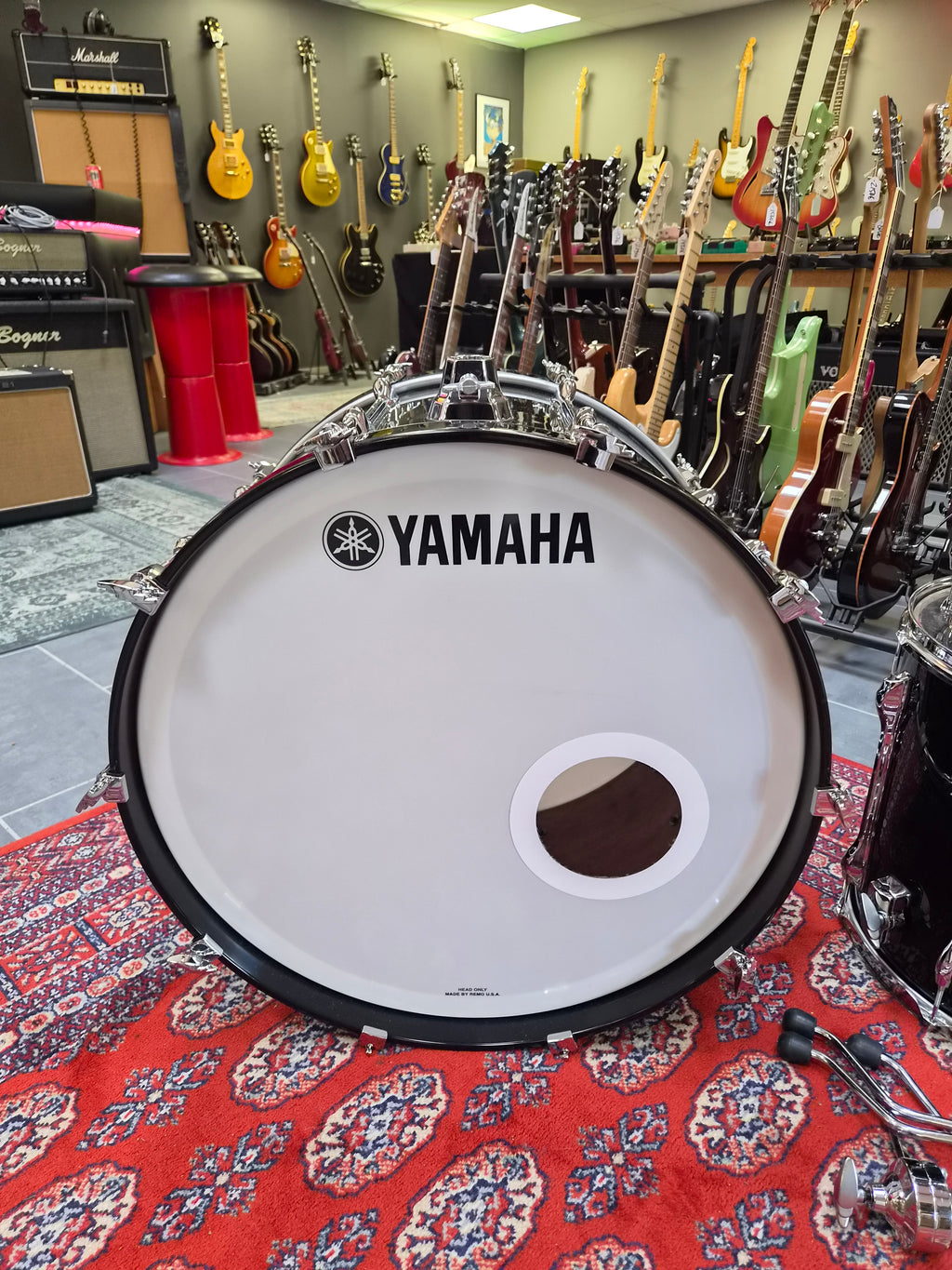 Yamaha Recording Custom 2020 Piano Black 24x14", 16x15" & 13x9"