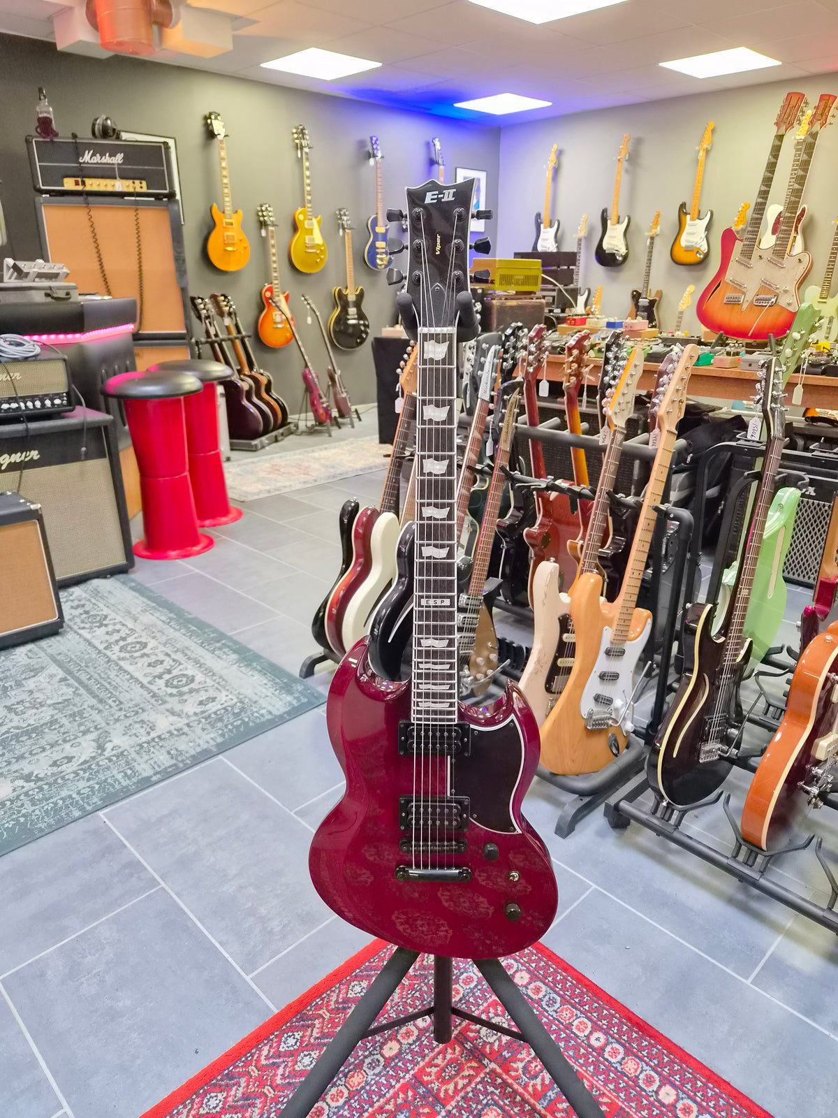 ESP E-II Viper See Thru BK Cherry