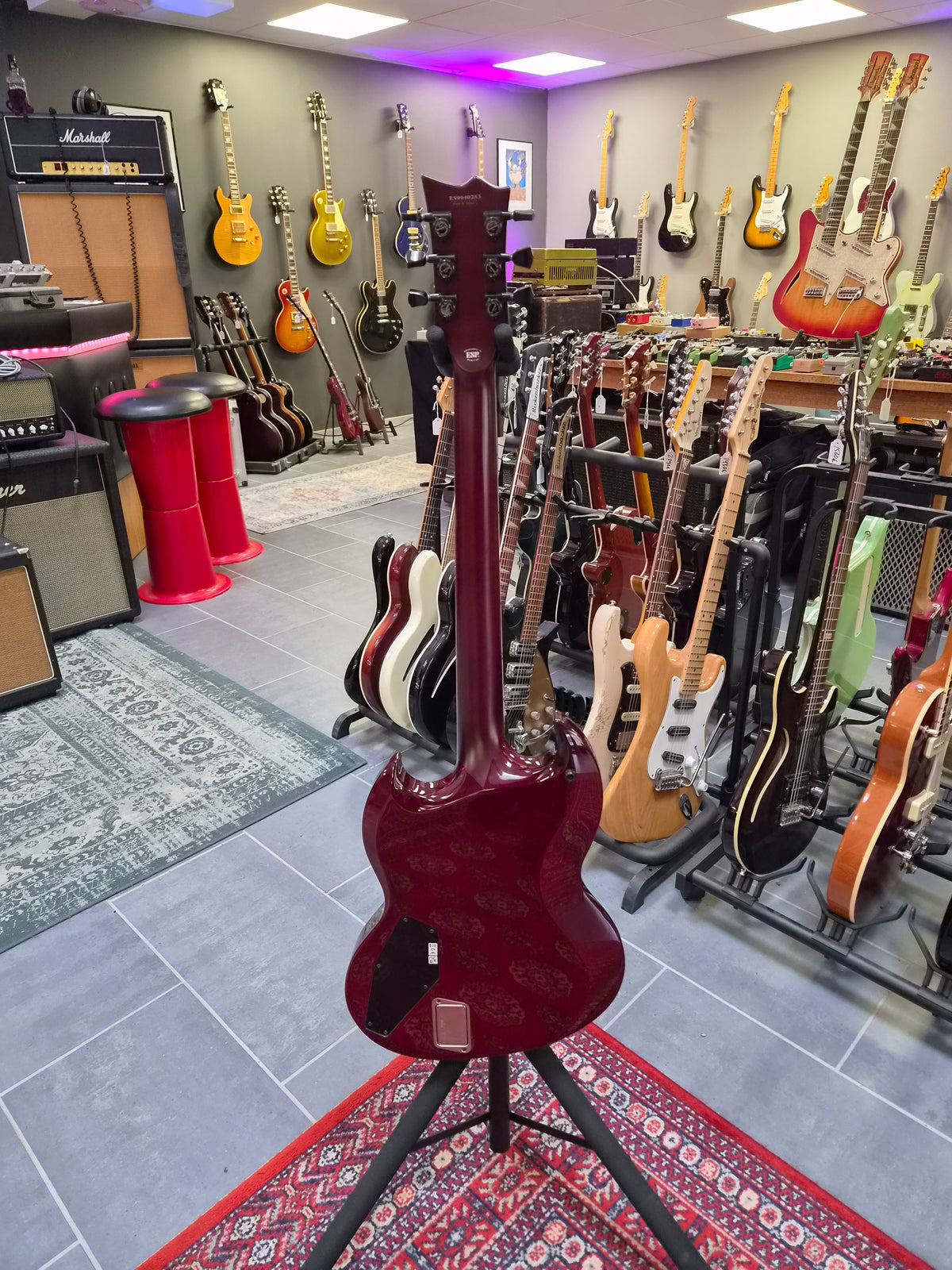 ESP E-II Viper See Thru BK Cherry
