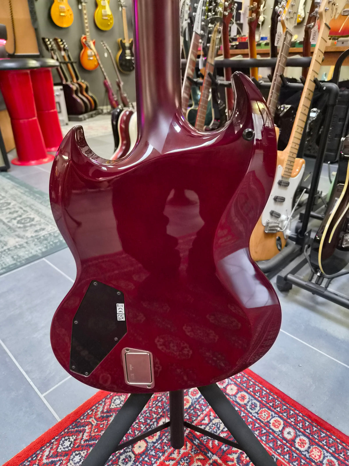 ESP E-II Viper See Thru BK Cherry