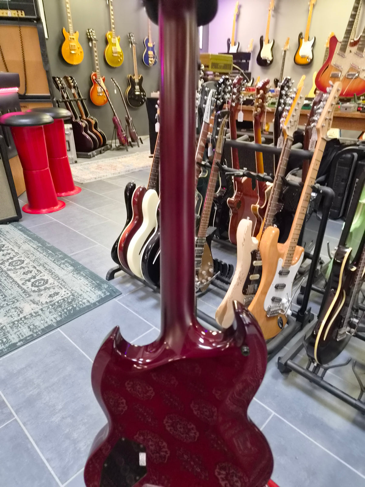 ESP E-II Viper See Thru BK Cherry