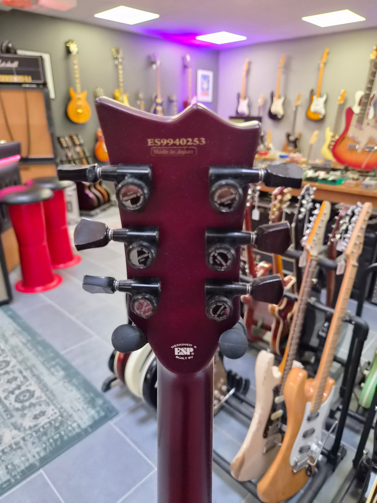 ESP E-II Viper See Thru BK Cherry