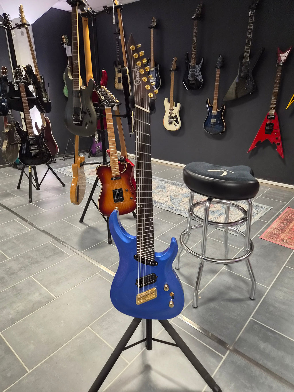 Ormsby SX GTR Carved 7 Metallic Blue 2019