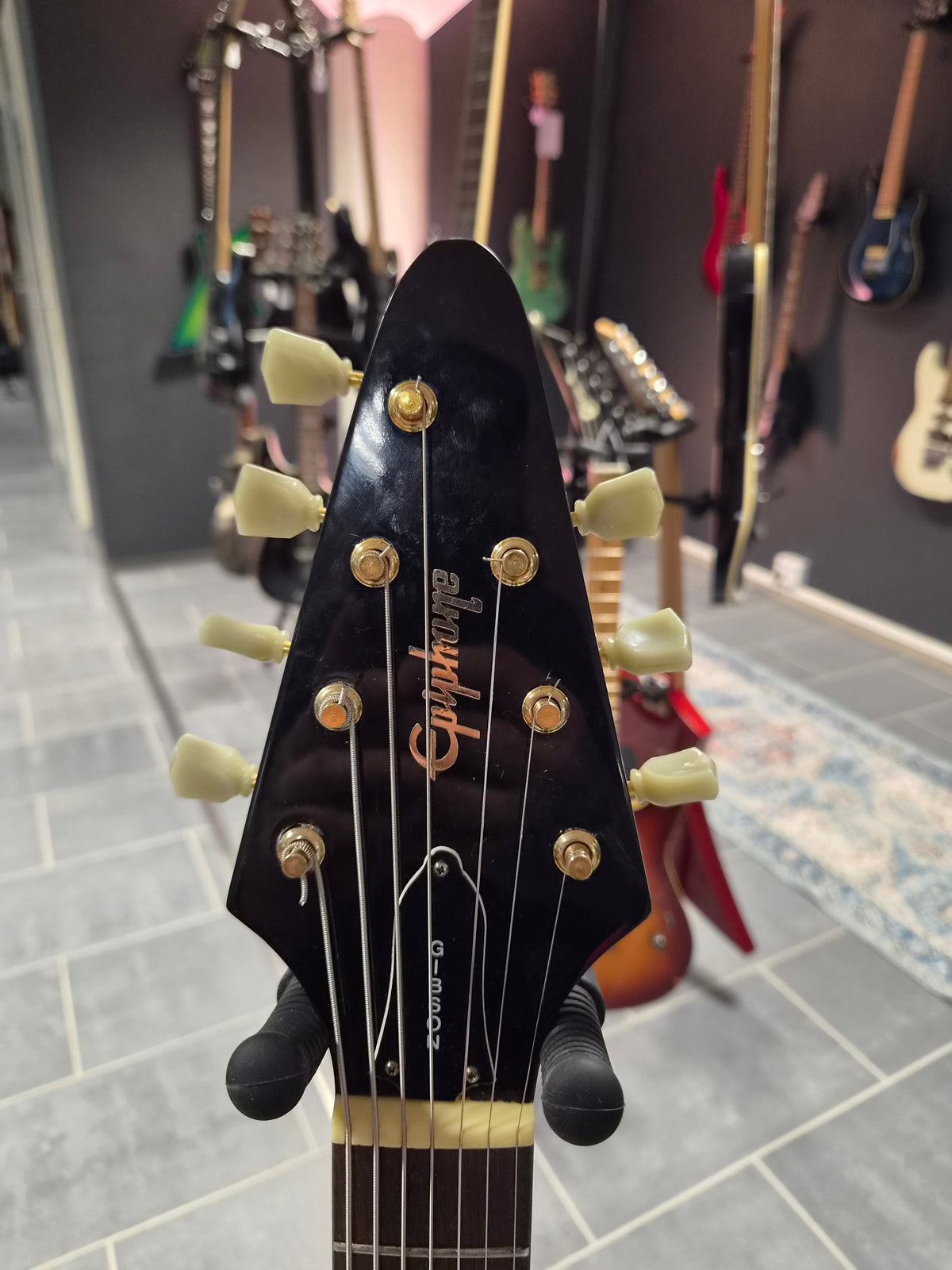 Epiphone 58 Korina Flying V 7 String