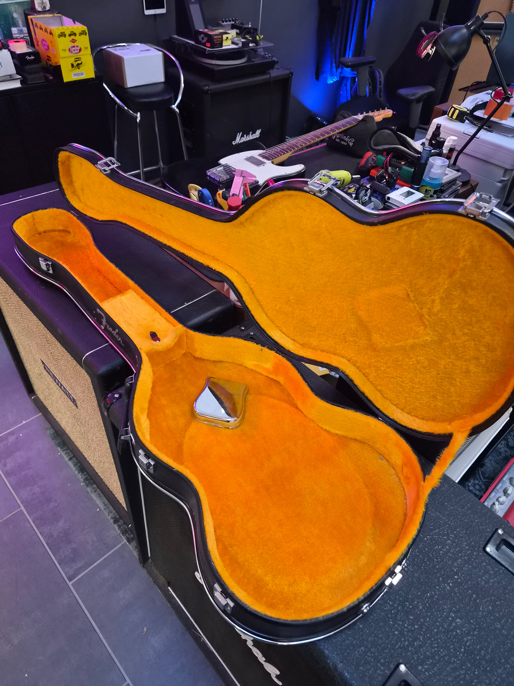 Fender Telecaster 1974 Black Refin