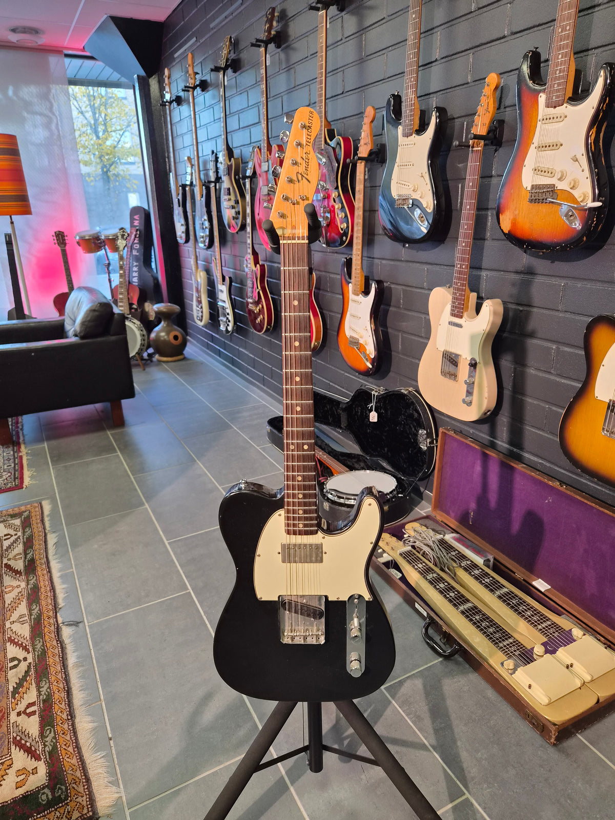 Fender Telecaster 1974 Black Refin
