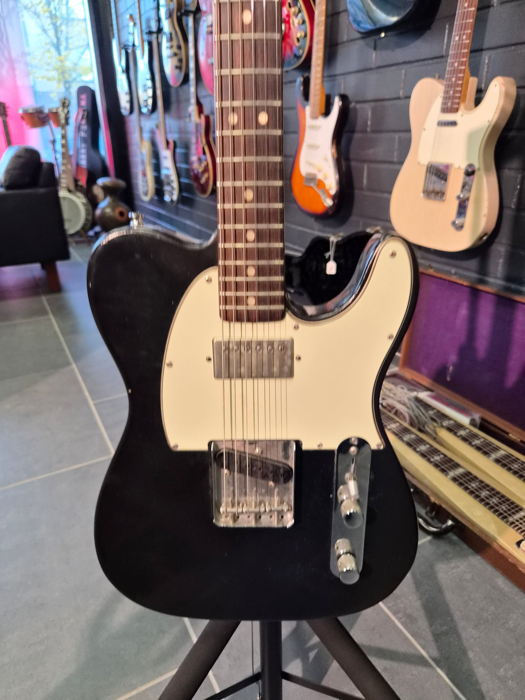 Fender Telecaster 1974 Black Refin