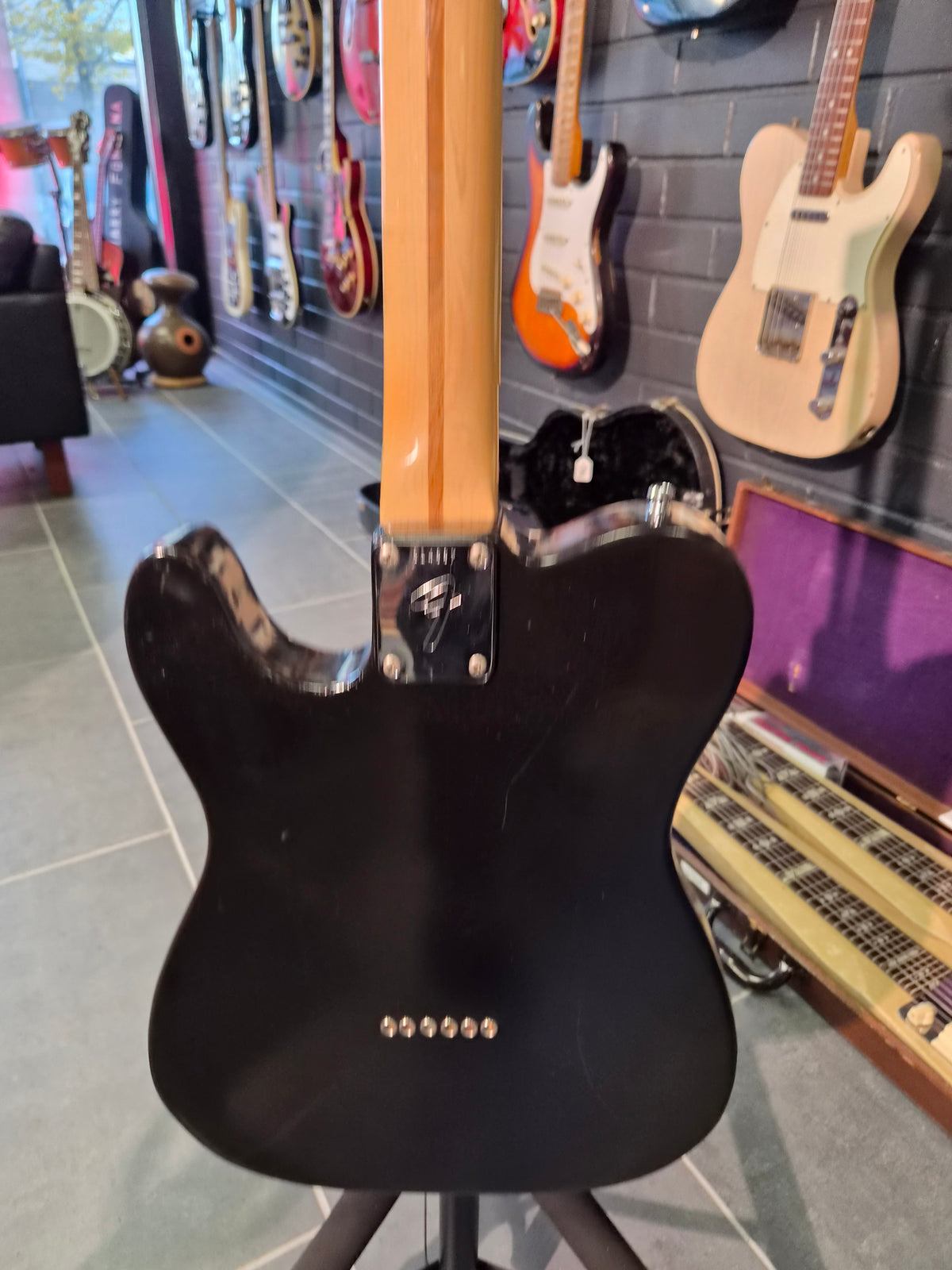 Fender Telecaster 1974 Black Refin