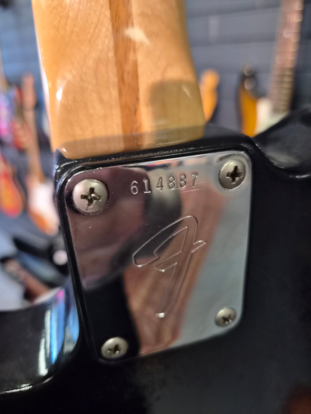 Fender Telecaster 1974 Black Refin