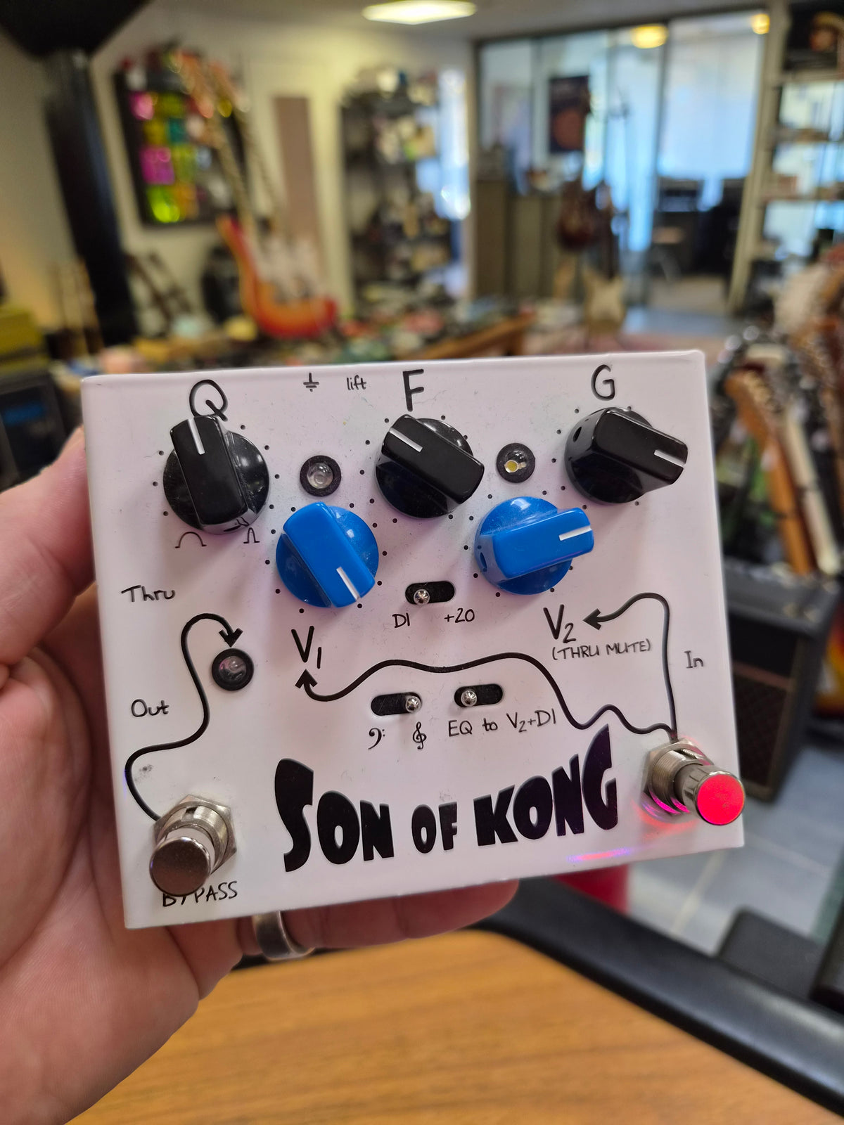 Spontaneous Audio Devices Son of Kong EQ/Gain Pedal