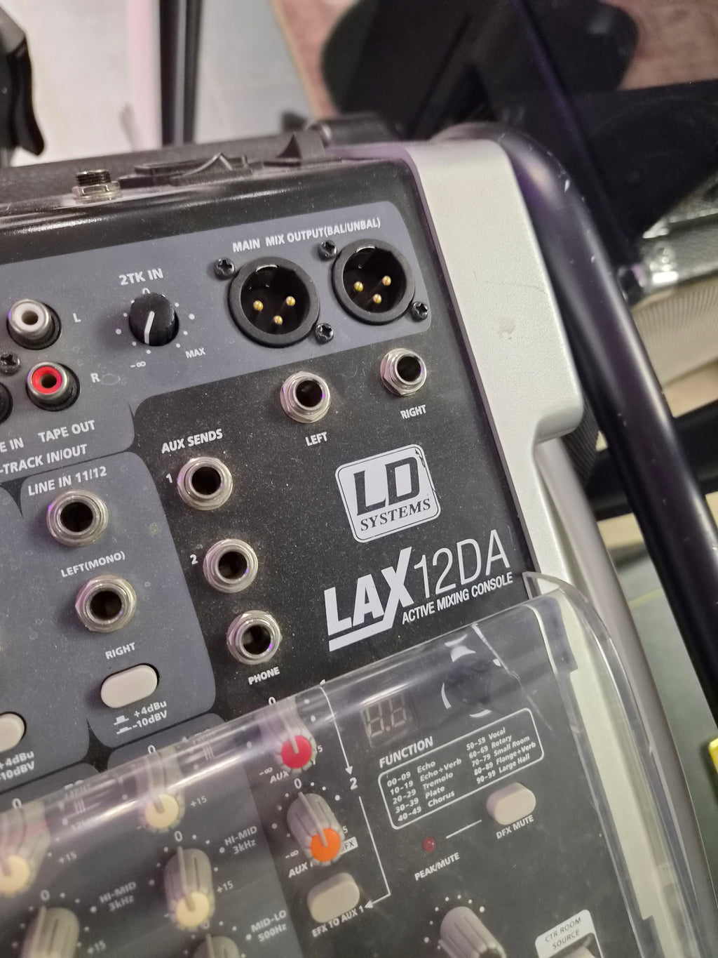 LD Systems LAX 12DA Active Mixing Console Power Mixer