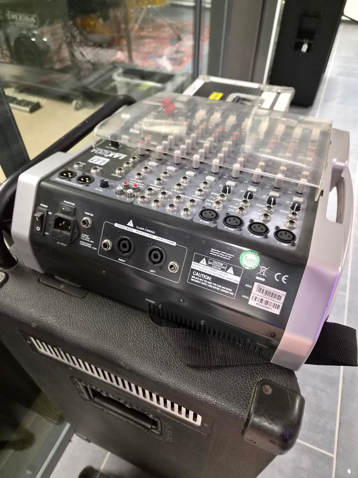 LD Systems LAX 12DA Active Mixing Console Power Mixer