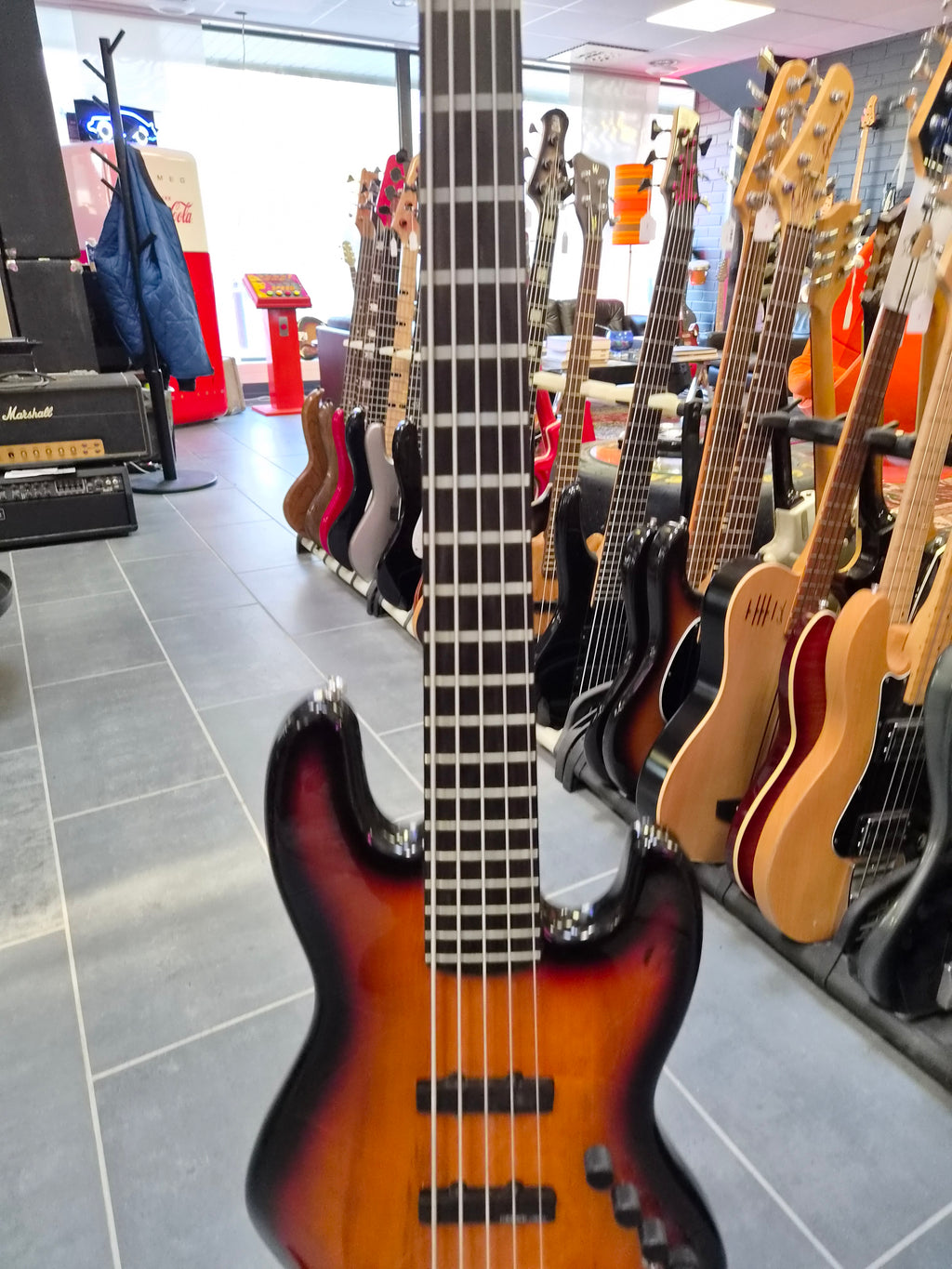 Squier Deluxe Jazz Bass Active V "Project"