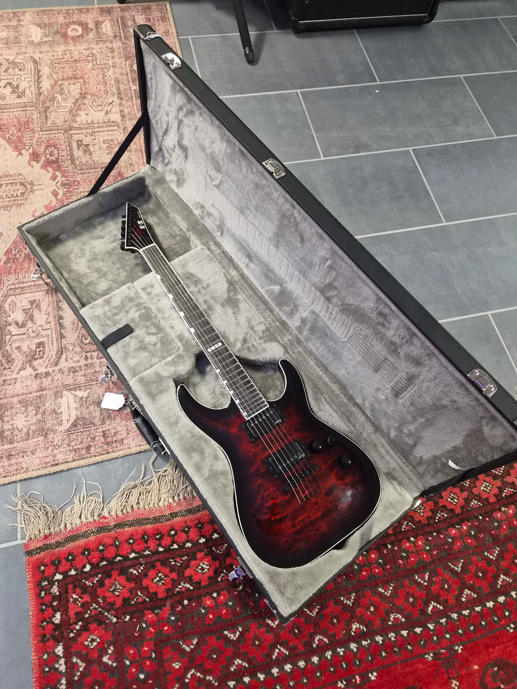 ESP E-II Horizon NT-II See Thru Black Cherry Sunburst