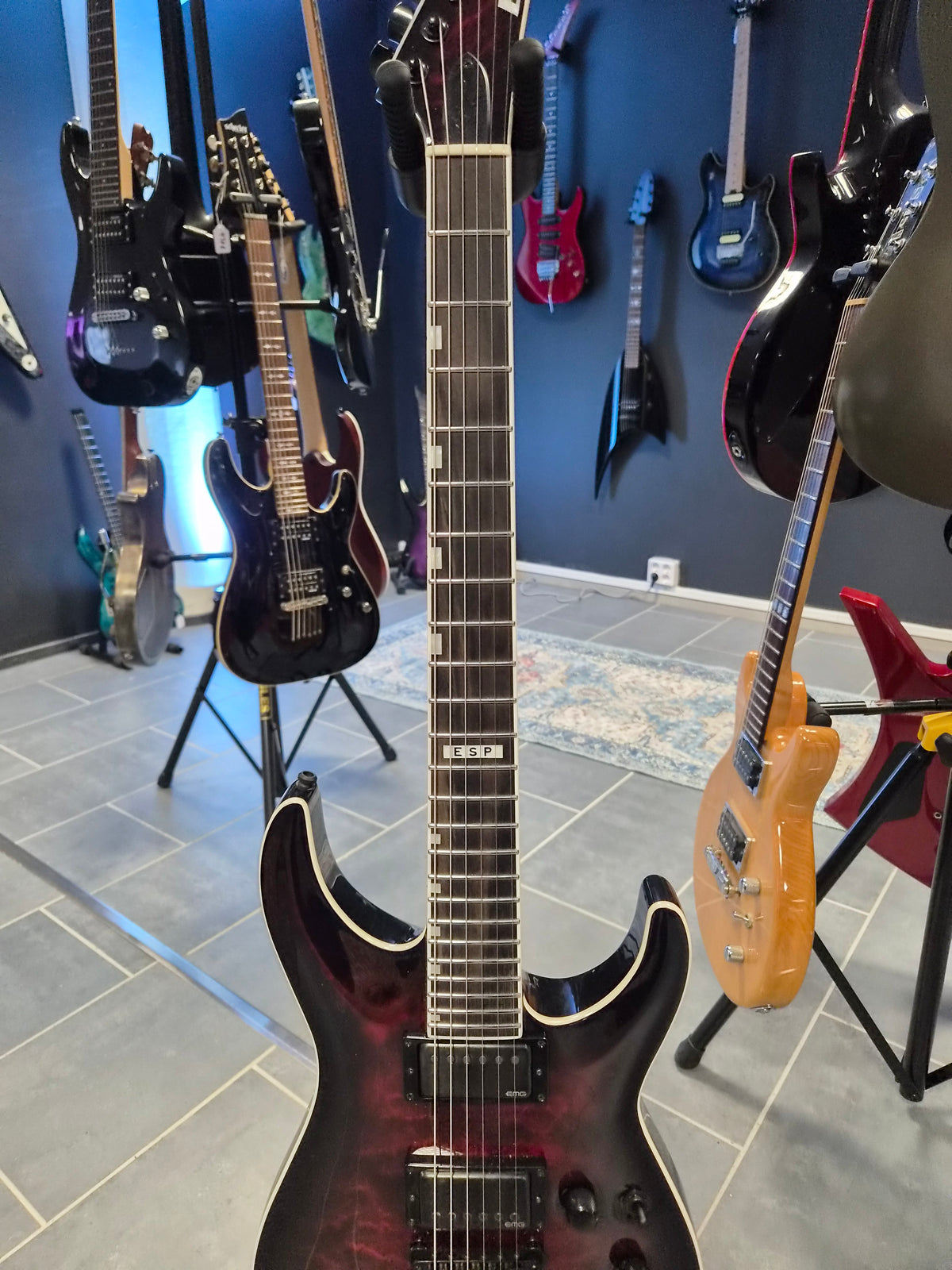 ESP E-II Horizon NT-II See Thru Black Cherry Sunburst