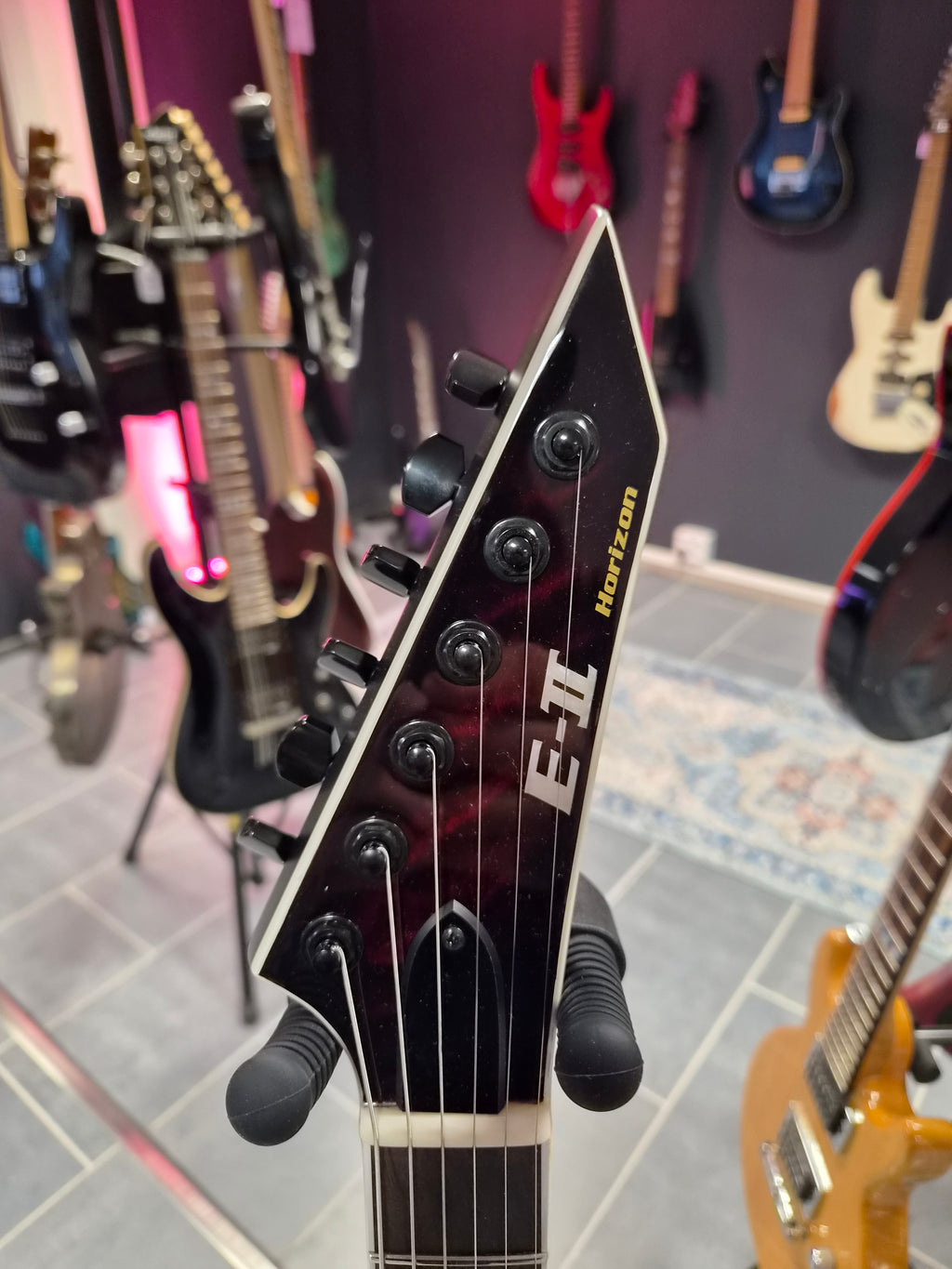 ESP E-II Horizon NT-II See Thru Black Cherry Sunburst
