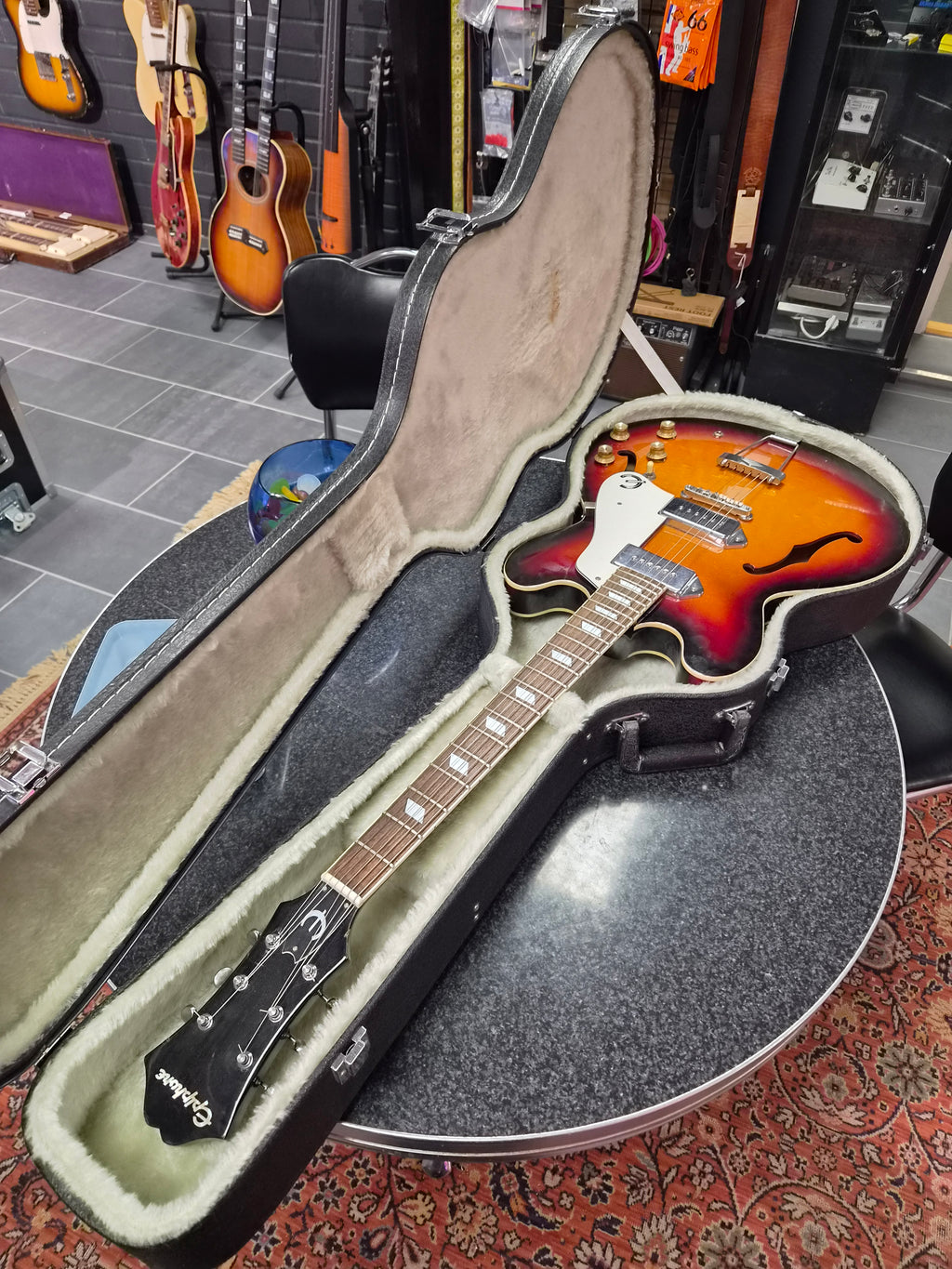 Epiphone Casino Vintage Cherry Sunburst Made in Korea 1995