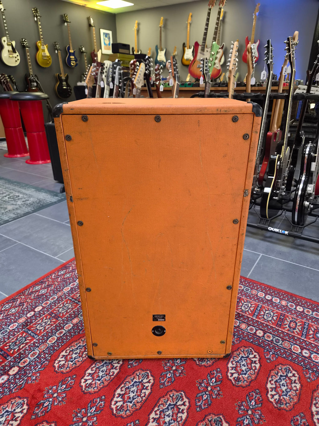 Orange 2x12" Cabinet w/ Celestion Greenbacks G12M Pulsonic 1970s